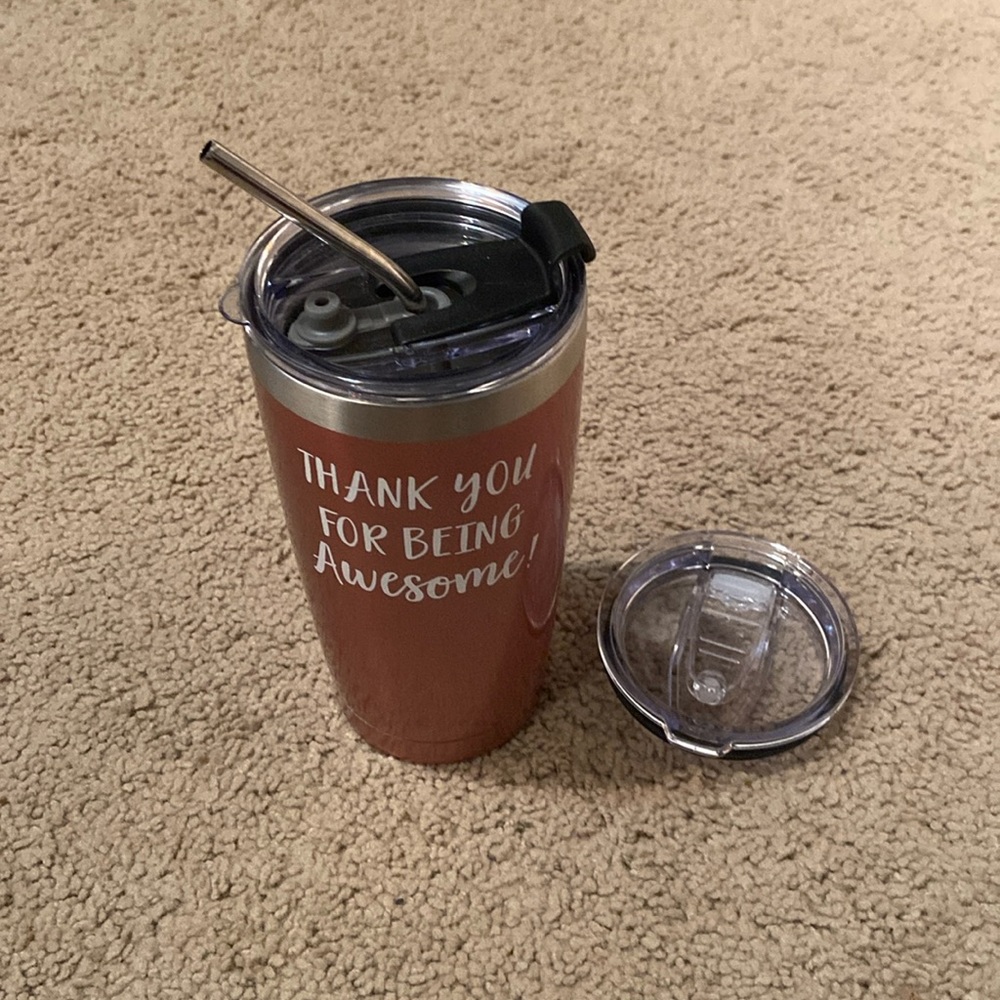 Pink tumbler